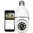 Câmera de Vigilância HD em Formato Lâmpada Conexão com WiFi - Frete Grátis