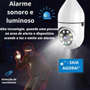 Câmera de Vigilância HD em Formato Lâmpada Conexão com WiFi - Frete Grátis