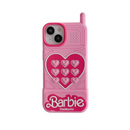 Capinha Protetora para Iphone em Silicone Barbie - Frete Grátis