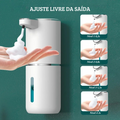 Dispensador Automático de Sabão com Sensor e Carregamento USB-Campcenter-Banheiro