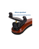 Espaleira Violino - Suporte Ajustável para 3/4 e 4/4-Campcenter-acessórios