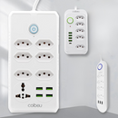 Extensão Tomada de Energia USB e Plugues com 2 Metros - Frete Grátis