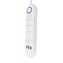 Extensão Tomada de Energia USB e Plugues com 2 Metros - Frete Grátis