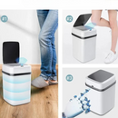 Lixeira Inteligente Com Sensor Sensível ao Toque - Frete Grátis
