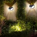 Luminária de Parede com Placa Solar - Frete Grátis