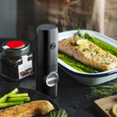 Moedor de Pimenta Elétrico Recarregável com Luz LED-Campcenter-Cozinha