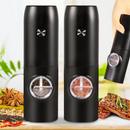 Moedor de Pimenta Elétrico Recarregável com Luz LED-Campcenter-Cozinha