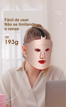 Máscara de LED Flexível 4 em 1 Rejuvenescimento e Anti-Acne