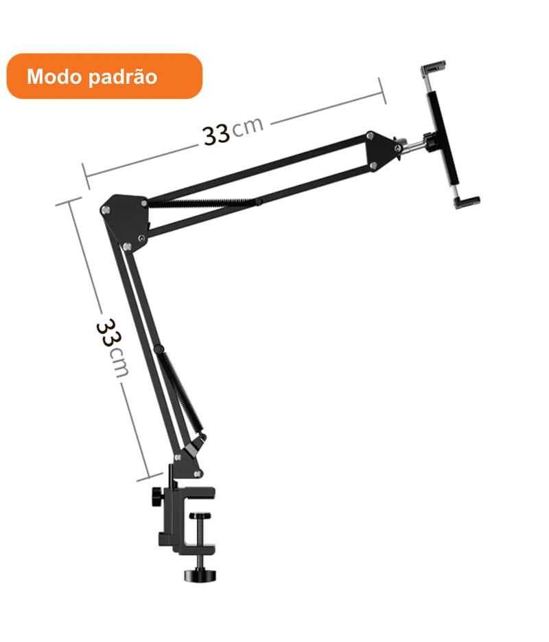 Suporte de Mesa Ajustável para Tablet