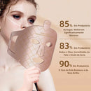 Máscara de LED Flexível 4 em 1 Rejuvenescimento e Anti-Acne