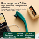 Massageador de Impacto Recarregável Sem Fio