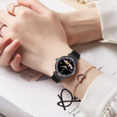 Relógio Smartwatch Feminino com Cristais Coloridos - Frete Grátis