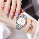 Relógio Smartwatch Feminino com Cristais Coloridos - Frete Grátis