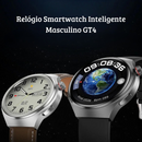 Relógio Smartwatch Inteligente Masculino GT4 - Frete Grátis