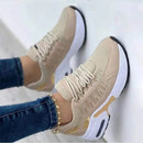 Tênis Plataforma Feminino Casual Antiderrapante-Campcenter-Calçados