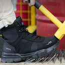 Botas de Segurança Masculinas com Bico de Aço Antiderrapante-Campcenter-calçados