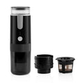 Máquina de Café Portátil Elétrica Compatível com Cápsulas e Café Moído-Campcenter-Cozinha