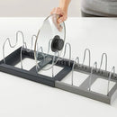 Scalable Pot Lid Holder Kitchen Organizer Pot Cover