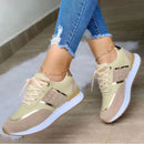 Tênis Plataforma Feminino Casual em Couro Confortável-Campcenter-Calçados