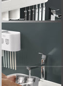 MENGNI-Magnetic Adsorption Inverted Toothbrush Holder