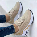 Tênis Plataforma Feminino Casual Antiderrapante-Campcenter-Calçados