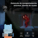 Câmera de Vigilância Externa Wi-Fi à Prova D'água - ICSEE Sem Fio HD 4MP - FRETE GRÁTIS