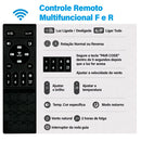Ventilador de Teto com Controle Remoto e Luminária LED