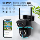 Câmera de Vigilância Externa Wi-Fi à Prova D'água - ICSEE Sem Fio HD 4MP - FRETE GRÁTIS
