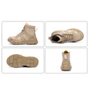 Botas de Segurança Masculinas com Bico de Aço Antiderrapante-Campcenter-calçados