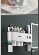 MENGNI-Magnetic Adsorption Inverted Toothbrush Holder