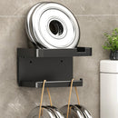 Suporte Multifuncional de Parede para Banheiro e Cozinha-Campcenter