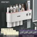MENGNI-Magnetic Adsorption Inverted Toothbrush Holder