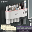 MENGNI-Magnetic Adsorption Inverted Toothbrush Holder