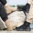 Botas de Segurança Masculinas com Bico de Aço Antiderrapante-Campcenter-calçados