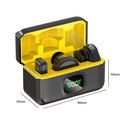 Microfone de Lapela Sem Fio com Cancelamento de Ruído USB-C e iOS-Campcenter-Eletrónicos