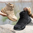 Botas de Segurança Masculinas com Bico de Aço Antiderrapante-Campcenter-calçados
