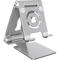 Suporte para Tablet Dobrável Ajustável, Suporte de Rotação de 360 ° para iPad e Telefone