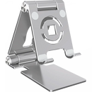 Suporte para Tablet Dobrável Ajustável, Suporte de Rotação de 360 ° para iPad e Telefone
