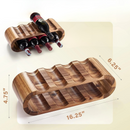 Suporte de Vinho de Madeira para Garrafas Cozinha ou Bancada-Campcenter-Cozinha