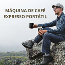Máquina de Café Portátil Elétrica Compatível com Cápsulas e Café Moído-Campcenter-Cozinha