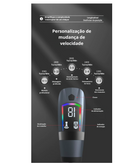 Pistola de Massagem Multifuncional de Relaxamento de Fáscia – Alívio Muscular e Recuperação Rápida!