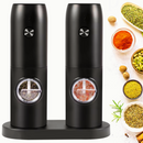 Moedor de Pimenta Elétrico Recarregável com Luz LED-Campcenter-Cozinha